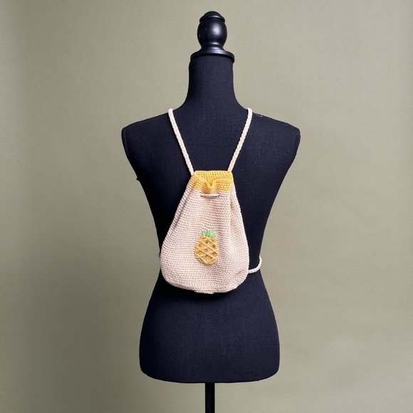 Mini Pineapple satchel backpack - Picture 3 of 6